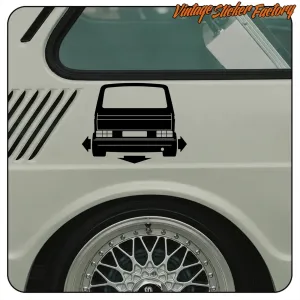 VW T3 LOW -1 STICKER. BUY VINYL STICKERS.