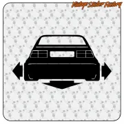 VW CORRADO STICKER. BUY VINYL STICKERS.
