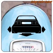 AUTOCOLLANT VW CORRADO. ACHETEZ DES AUTOCOLLANTS EN VINYLE.