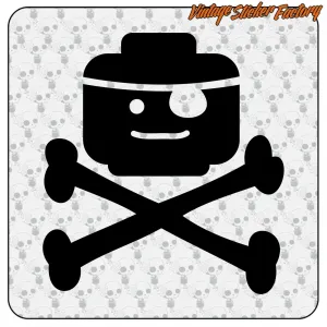 Pegatina LEGO PIRATA. Comprar pegatinas.