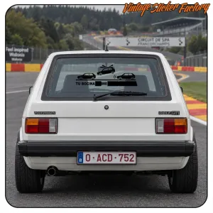 YOUR HORN DOES NOT HELP ME STICKER. BUY VINYL STICKERS.