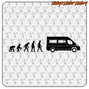 Sticker Évolution Fiat Ducato pour campervan