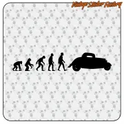 AUTOCOLLANT HOT ROD -5. ACHETEZ DES AUTOCOLLANTS EN VINYLE.