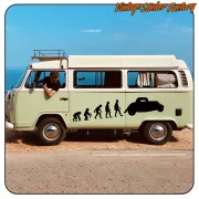 HOT ROD -4 AUFKLEBER. KAUFEN SIE VINYLAUFKLEBER.
