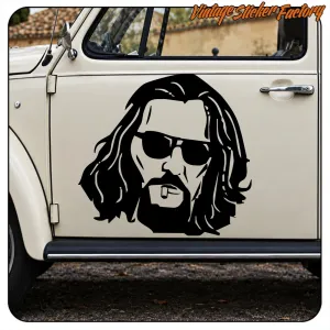 BIG LEWOWSKY STICKER. BUY VINYL STICKERS.