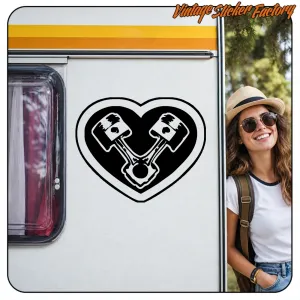 Pistons tattoo Custom Culture sticker