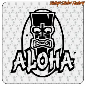 ALOHA STICKER. BUY VINYL STICKERS.