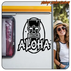 ALOHA STICKER. BUY VINYL STICKERS.