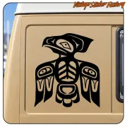 Maya Eagle Tattoo Custom Culture Sticker