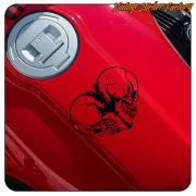 CALAVERAS HERZ AUFKLEBER. KAUFEN SIE VINYLAUFKLEBER.