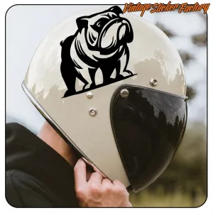 Bulldog-Aufkleber zum Personalisieren