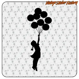 Pegatina Globos Banksy | Street Art