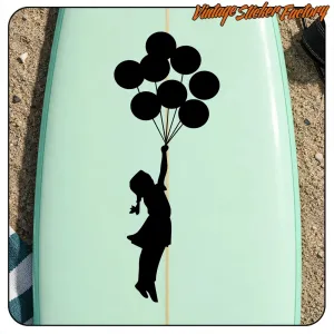 Banksy Balloons Sticker | Street Art
