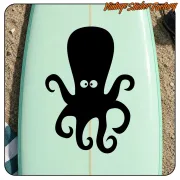 Die-Cut Vinyl Octopus Sticker