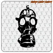 Pegatina Máscara de Street Art | Vintage Sticker Factory