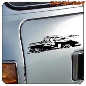 HOT ROD -4 STICKER. BUY VINYL STICKERS.