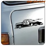 AUTOCOLLANT HOT ROD -6. ACHETEZ DES AUTOCOLLANTS EN VINYLE.