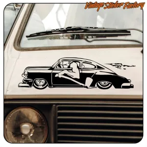 HOT ROD -5 AUFKLEBER. KAUFEN SIE VINYLAUFKLEBER.