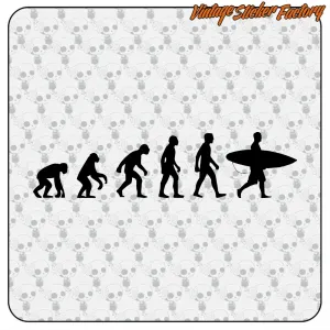 SURF EVOLUTION -2 AUFKLEBER. KAUFEN SIE VINYLAUFKLEBER.