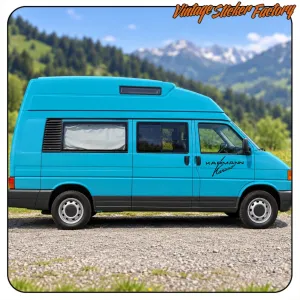Vinilo Karmann Karuso VW T4 | Pegatina camper
