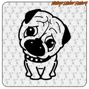 Pegatina PUPPY. Comprar pegatinas.