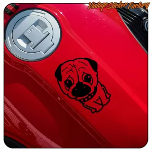 AUTOCOLLANT CHIOT -2. ACHETEZ DES AUTOCOLLANTS EN VINYLE.