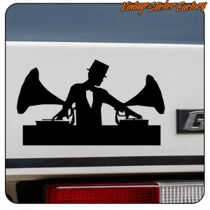 Pegatina CLASSIC DJ. Comprar pegatinas.