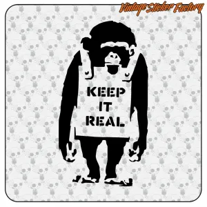 KEEP IT REAL STICKER. BUY VINYL STICKERS.
