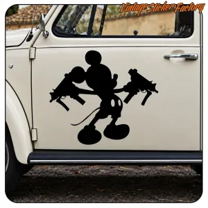AUTOCOLLANT MICKEY -1. ACHETEZ DES AUTOCOLLANTS EN VINYLE.
