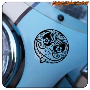 Jack Skeleton Sugar Skull Sticker
