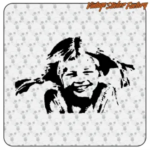 AUTOCOLLANT PIPPI LANGSTRUMPF. ACHETEZ DES AUTOCOLLANTS EN VINYLE.