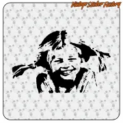 PIPPI LANGSTRUMPF STICKER. BUY VINYL STICKERS.
