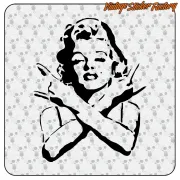 Pegatina MARILYN. Comprar pegatinas.
