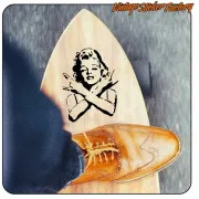 MARILYN -1 AUFKLEBER. KAUFEN SIE VINYLAUFKLEBER.