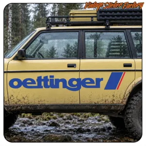 OETTINGER -1 AUFKLEBER. KAUFEN SIE VINYLAUFKLEBER.