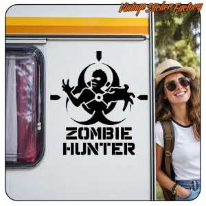 Zombie Hunter Sticker | Zombie Vinyl