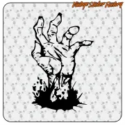 Pegatina ZOMBIE. Comprar pegatinas.