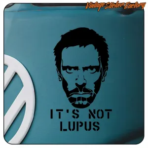 HOUSE LUPUS STICKER. BUY VINYL STICKERS.