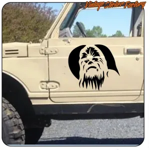 Pegatina CHEWBACCA. Comprar pegatinas.
