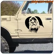 AUTOCOLLANT CHEWBACCA. ACHETEZ DES AUTOCOLLANTS EN VINYLE.