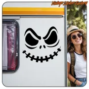 JACK SKELETON -2 STICKER. BUY VINYL STICKERS.