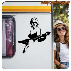 AUTOCOLLANT MARILYN -2. ACHETEZ DES AUTOCOLLANTS EN VINYLE.