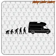 EVOLUTION JAMES COOK 2 STICKER. BUY VINYL STICKERS.
