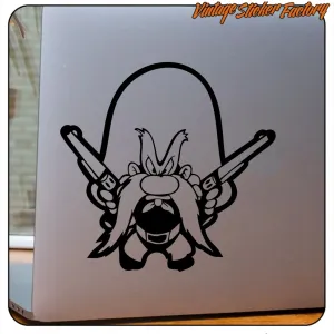 AUTOCOLLANT YOSEMITE SAM. ACHETEZ DES AUTOCOLLANTS EN VINYLE.