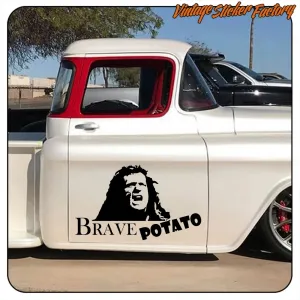 Pegatina BRAVE POTATO. Comprar pegatinas.