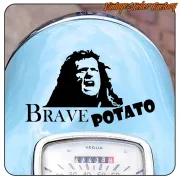 Pegatina BRAVE POTATO. Comprar pegatinas.