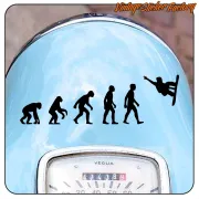 Pegatina snowboard EVO | Vinilo decorativo
