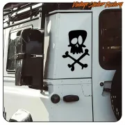 Custom Culture SKULL Sticker