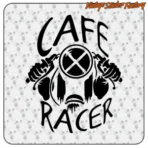 FARO CAFE RACER AUFKLEBER. KAUFEN SIE VINYLAUFKLEBER.