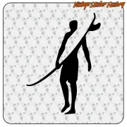 SURFBOARD STICKER. BUY VINYL STICKERS.